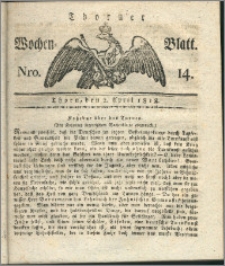 Thorner Wochen-Blatt 1818, Nro. 14