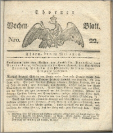 Thorner Wochen-Blatt 1818, Nro. 22