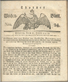 Thorner Wochen-Blatt 1818, Nro. 24