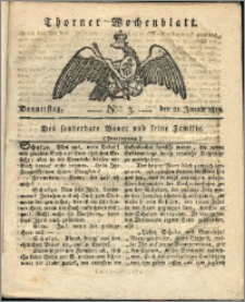 Thorner Wochenblatt 1819, Nro. 3