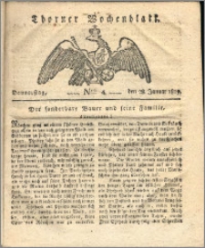 Thorner Wochenblatt 1819, Nro. 4