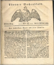 Thorner Wochenblatt 1819, Nro. 6