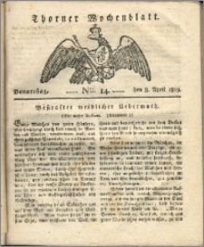 Thorner Wochenblatt 1819, Nro. 14