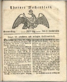 Thorner Wochenblatt 1819, Nro. 24
