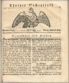 Thorner Wochenblatt 1819, Nro. 25