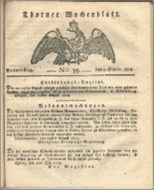 Thorner Wochenblatt 1819, Nro. 35