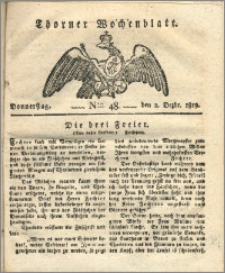 Thorner Wochenblatt 1819, Nro. 48