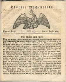Thorner Wochenblatt 1819, Nro. 50