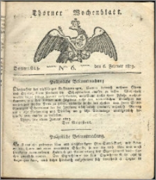 Thorner Wochenblatt 1823, Nro. 6