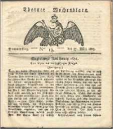 Thorner Wochenblatt 1823, Nro. 13