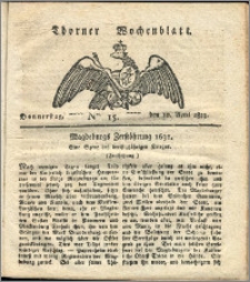 Thorner Wochenblatt 1823, Nro. 15