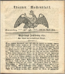 Thorner Wochenblatt 1823, Nro. 16