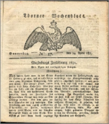 Thorner Wochenblatt 1823, Nro. 17