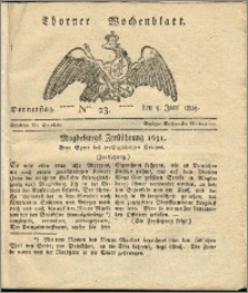 Thorner Wochenblatt 1823, Nro. 23