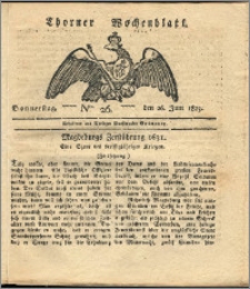 Thorner Wochenblatt 1823, Nro. 26