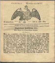 Thorner Wochenblatt 1823, Nro. 28