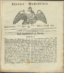 Thorner Wochenblatt 1823, Nro. 34