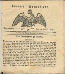 Thorner Wochenblatt 1823, Nro. 35