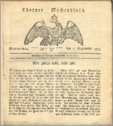 Thorner Wochenblatt 1823, Nro. 37