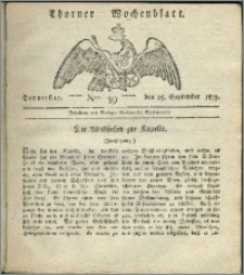 Thorner Wochenblatt 1823, Nro. 39