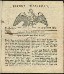 Thorner Wochenblatt 1823, Nro. 50