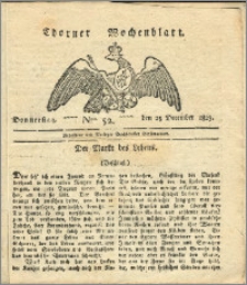 Thorner Wochenblatt 1823, Nro. 52