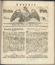 Thorner Wochen-Blatt 1818, Nro. 31