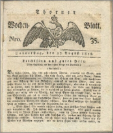 Thorner Wochen-Blatt 1818, Nro. 35
