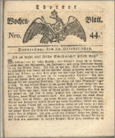 Thorner Wochen-Blatt 1818, Nro. 44