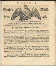 Thorner Wochen-Blatt 1818, Nro. 45