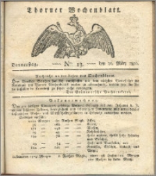 Thorner Wochenblatt 1820, Nro. 13