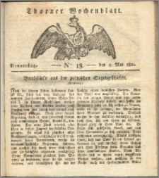 Thorner Wochenblatt 1820, Nro. 18