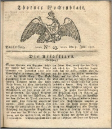 Thorner Wochenblatt 1820, Nro. 23
