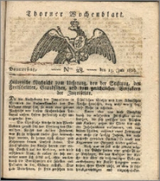 Thorner Wochenblatt 1820, Nro. 28