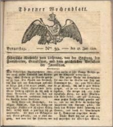 Thorner Wochenblatt 1820, Nro. 30