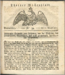 Thorner Wochenblatt 1820, Nro. 32