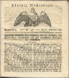 Thorner Wochenblatt 1820, Nro. 47