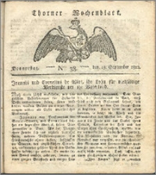 Thorner Wochenblatt 1822, Nro. 38