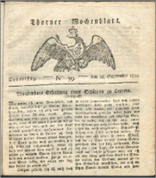Thorner Wochenblatt 1822, Nro. 39