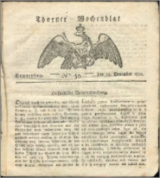 Thorner Wochenblatt 1822, Nro. 50