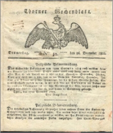 Thorner Wochenblatt 1822, Nro. 52