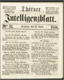 Thorner Intelligenzblatt 1858, Nro. 32
