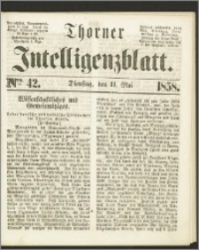 Thorner Intelligenzblatt 1858, Nro. 42