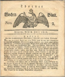 Thorner Wochen-Blatt 1816, Nro. 2