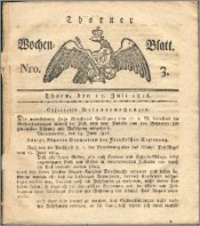 Thorner Wochen-Blatt 1816, Nro. 3
