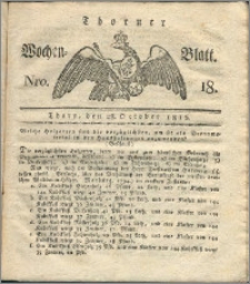 Thorner Wochen-Blatt 1816, Nro. 18