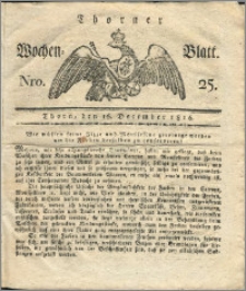 Thorner Wochen-Blatt 1816, Nro. 25