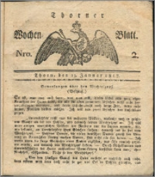Thorner Wochen-Blatt 1817, Nro. 2