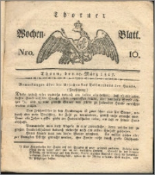 Thorner Wochen-Blatt 1817, Nro. 10