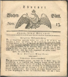 Thorner Wochen-Blatt 1817, Nro. 13